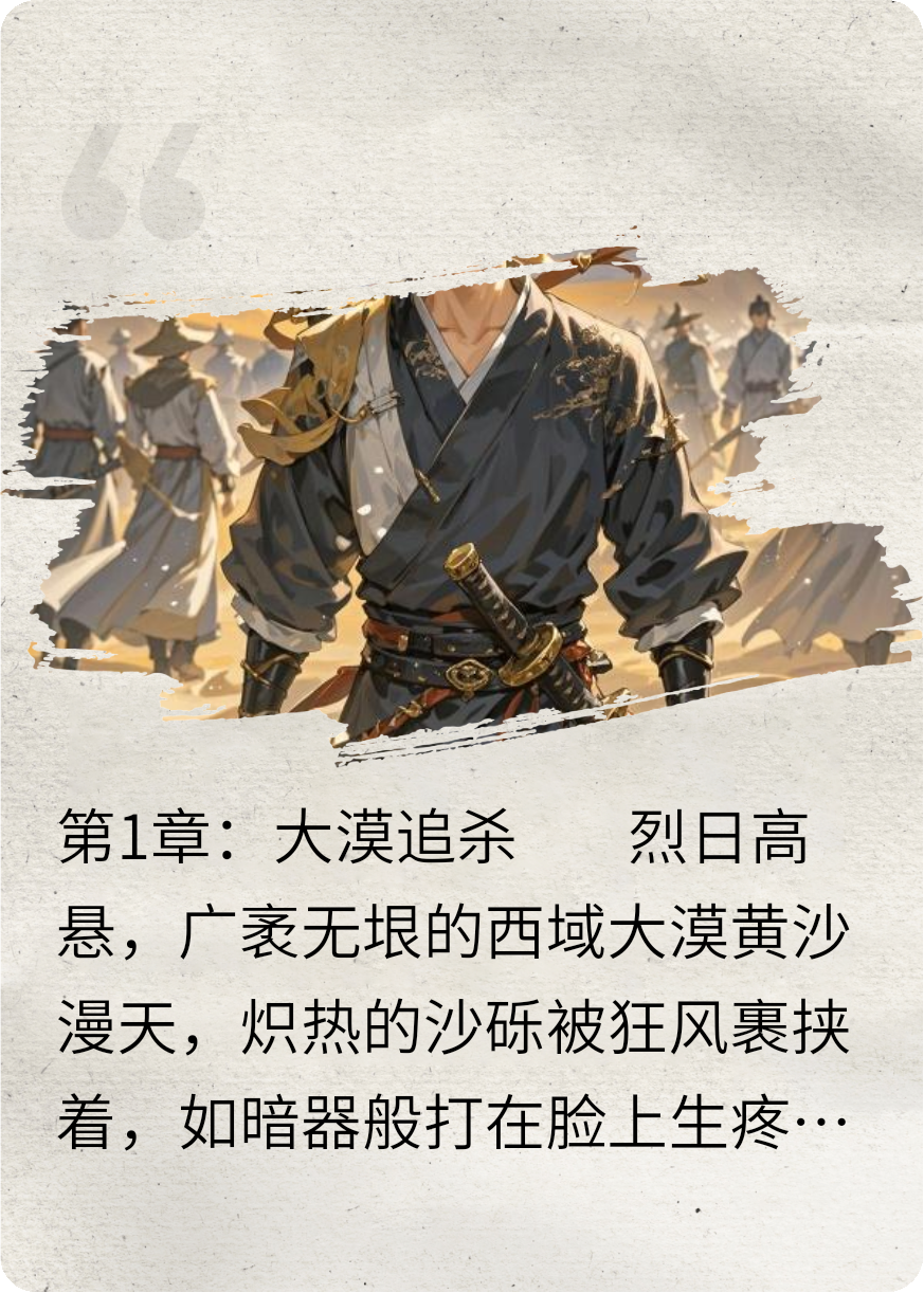 西域残刀风云