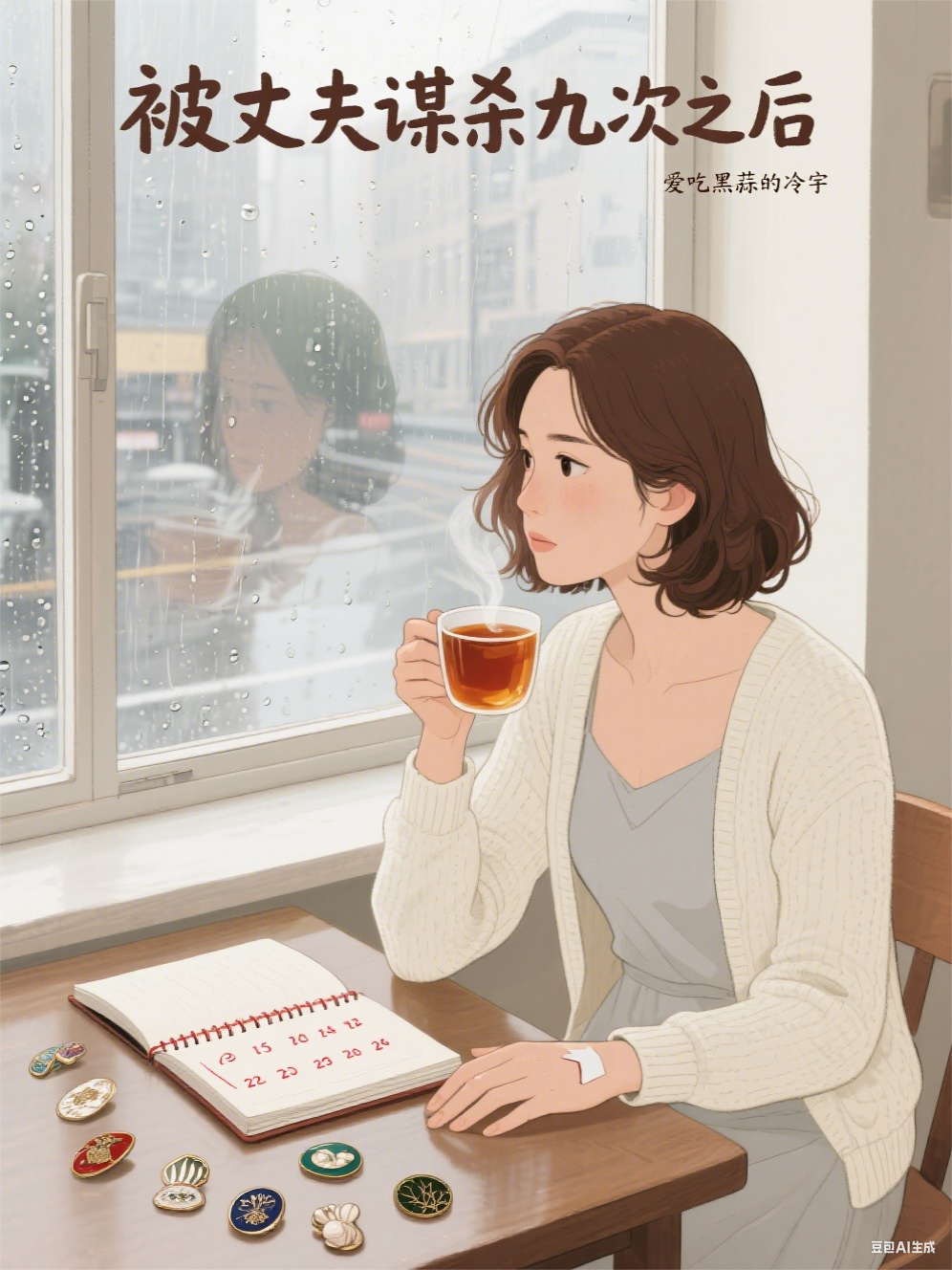 被丈夫谋杀九次之后