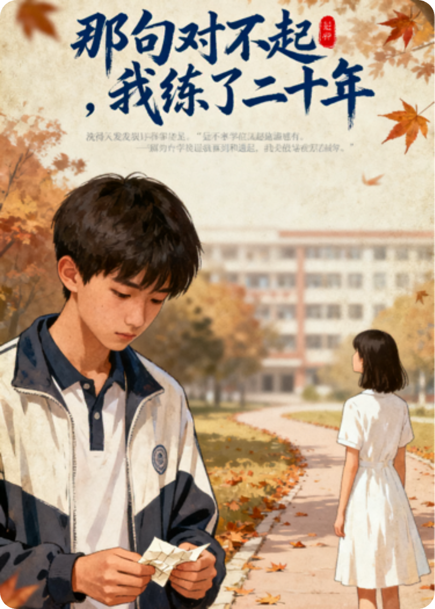 那句对不起，我练了二十年