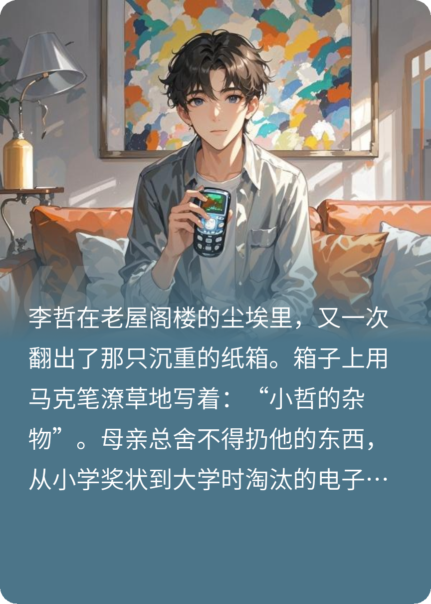 旧手机里传来二十年前的短信