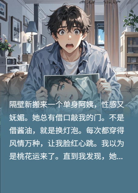 隔壁病娇阿姨总撩我，直到她发来我床头的偷拍照