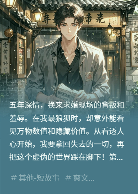 求婚当天被羞辱，我转身看见世界底牌