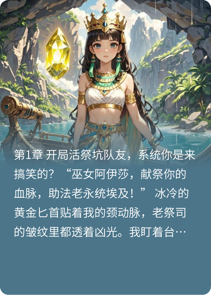 魂穿埃及艳后，我拒当小白花，携系统浪四海
