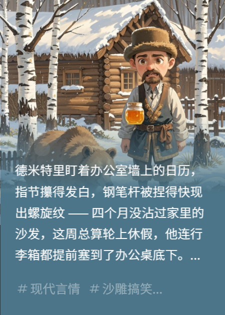 《战斗民族休假中：开局误揍家养熊》