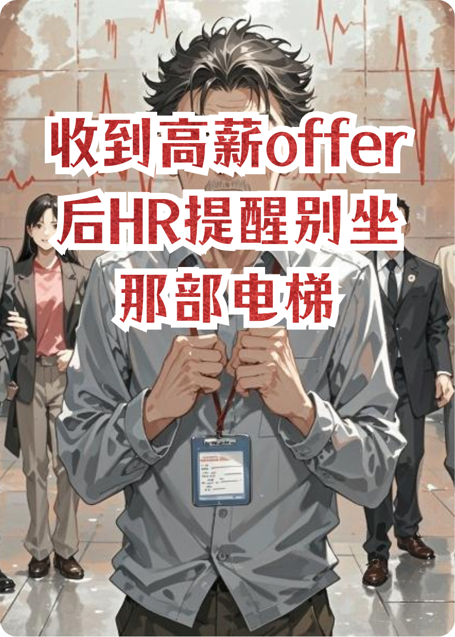 收到高薪offer后HR提醒别坐那部电梯