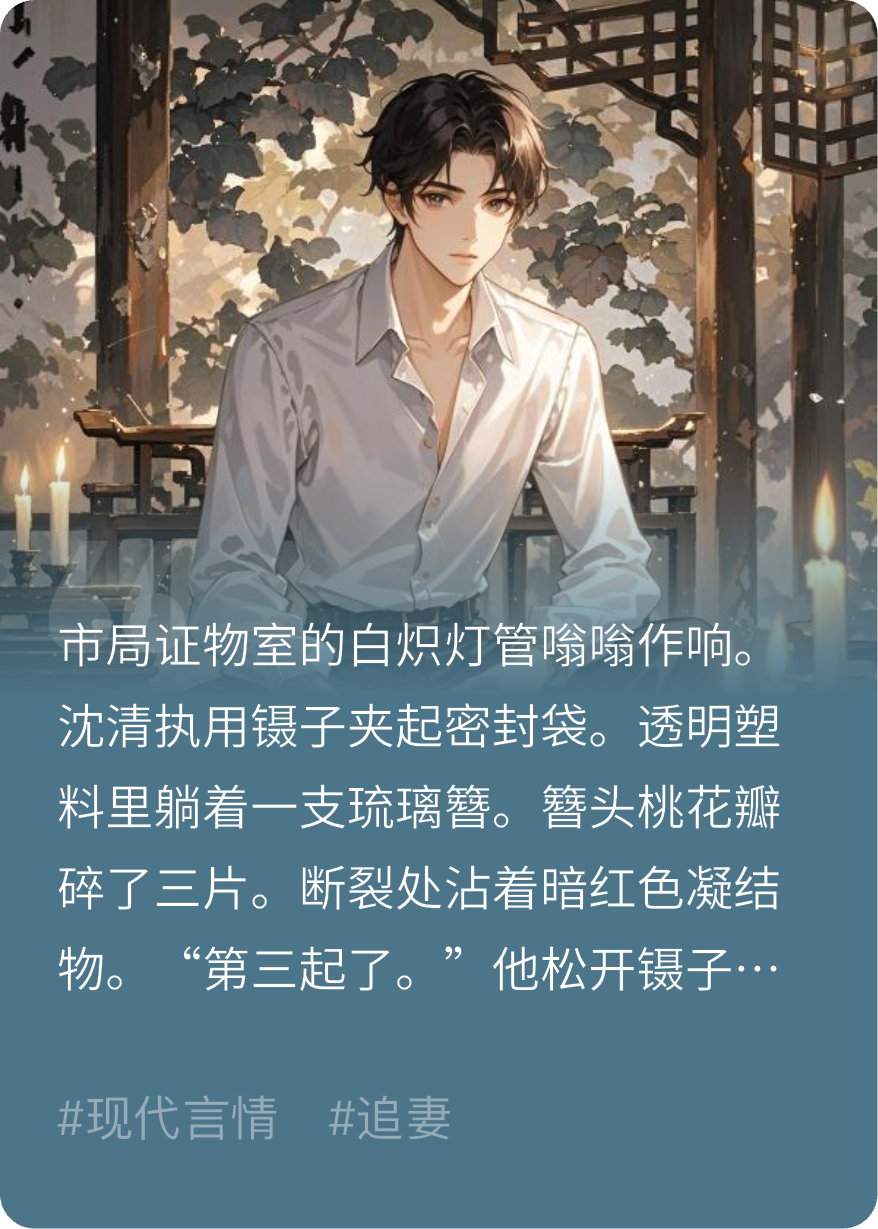 案发现场总捡到民国婚书
