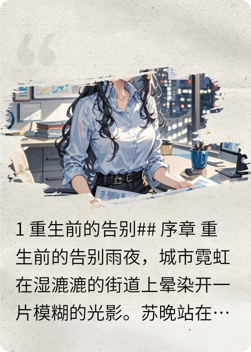重生之逆转时光的告白