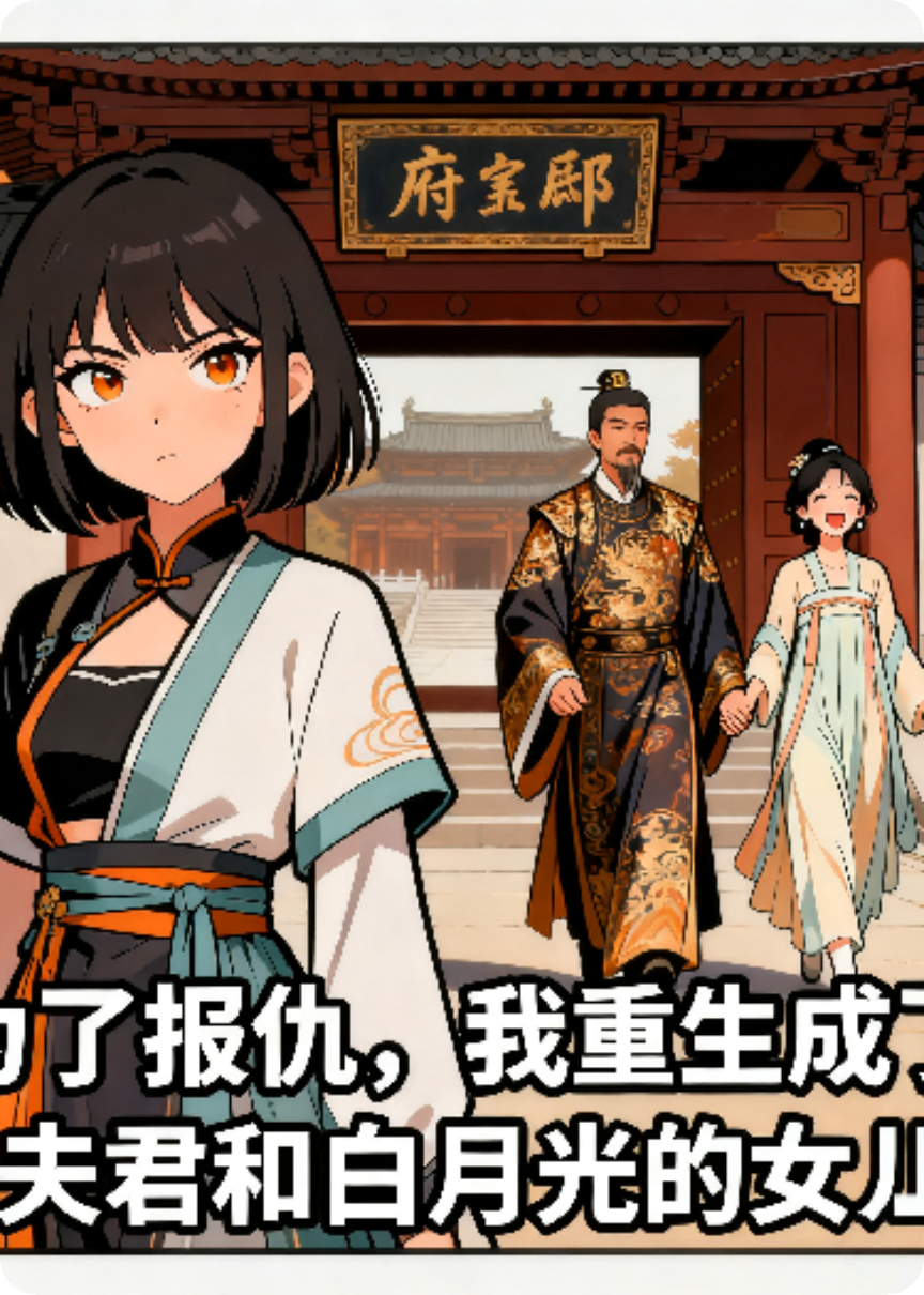 为了报仇，我重生成了夫君和白月光的女儿。