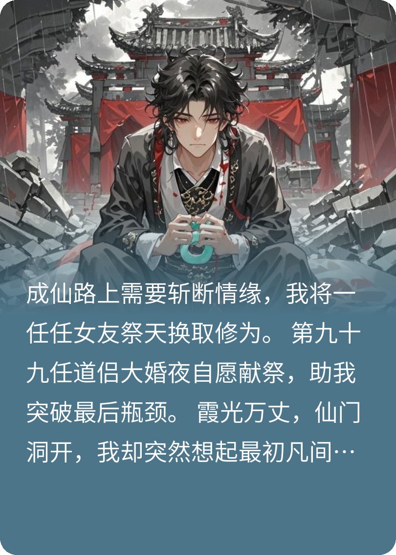 为了飞升，我祭了九十九任道侣
