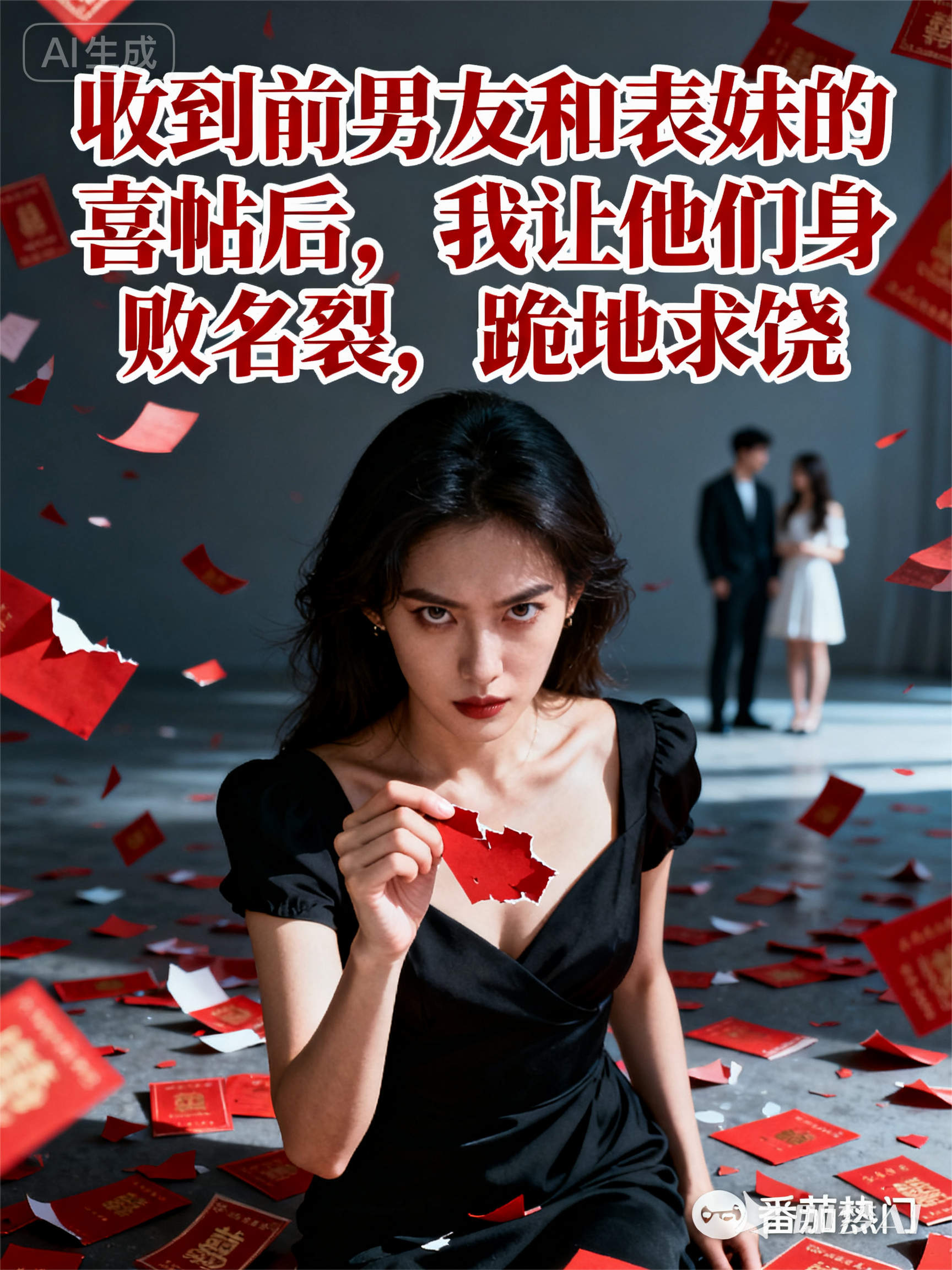 收到前男友和表妹的喜帖后，我让他们身败名裂跪地求饶