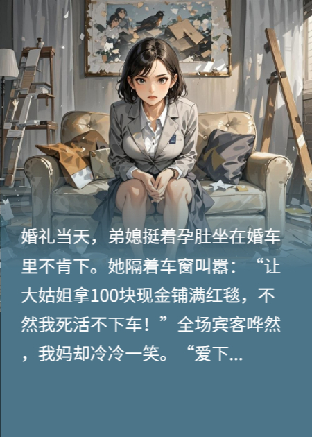 弟媳逼我用钞票铺满红毯，否则不下婚车