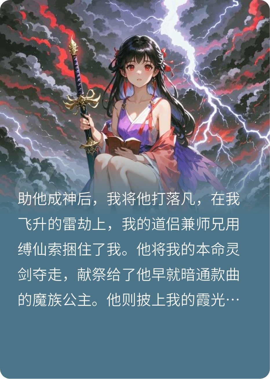 助他成神后，我将他打落凡尘