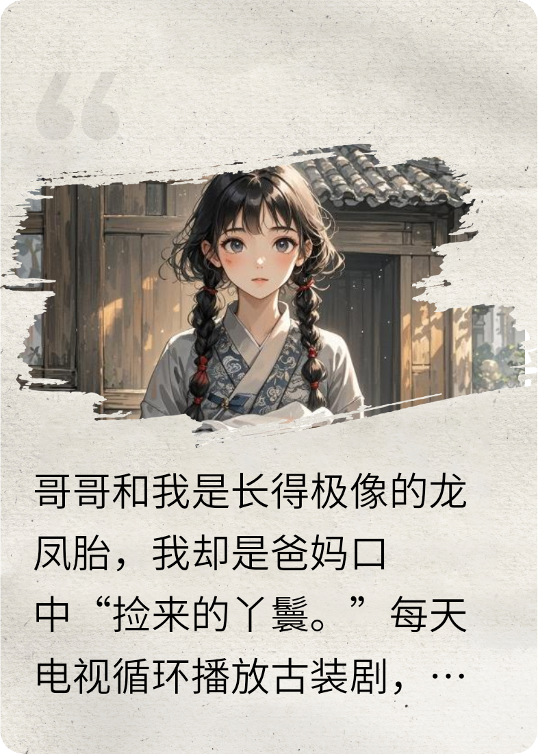 爸妈让我当哥哥的丫鬟，我却考成省状元