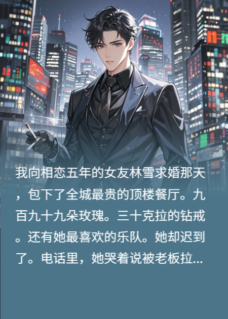 我盛大求婚，女友却在酒店等我死对头