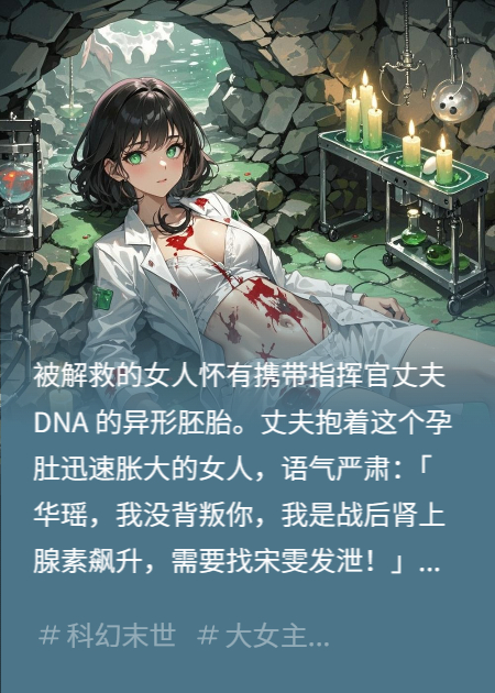 指挥官老公出轨后，我带着仿生人死遁了