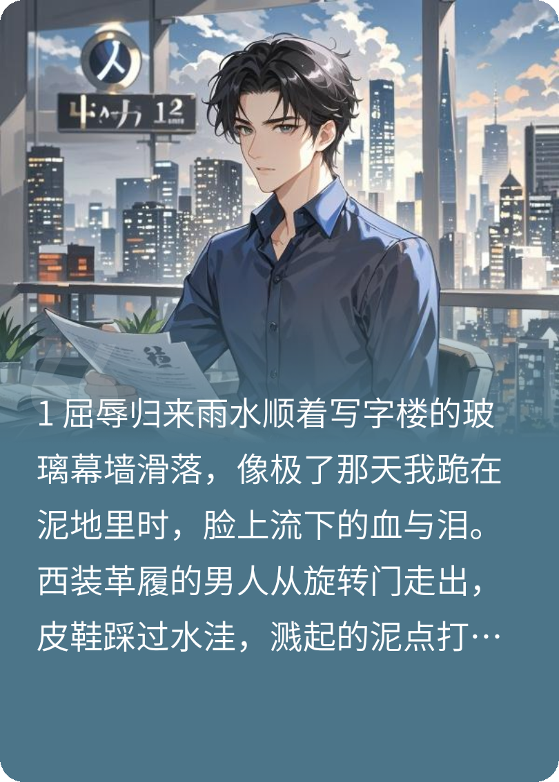重生后我让仇家破产