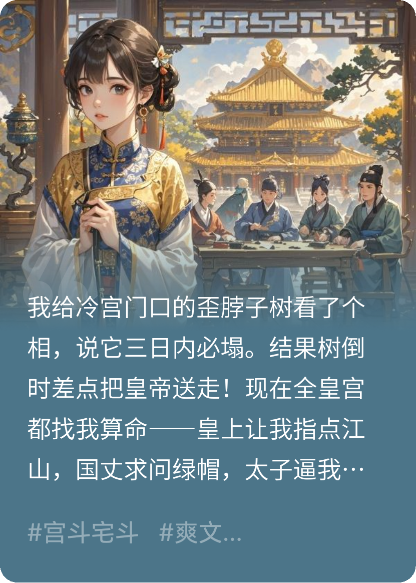 冷宫侍卫凭看面相爆火，轻松躺赢朝堂！