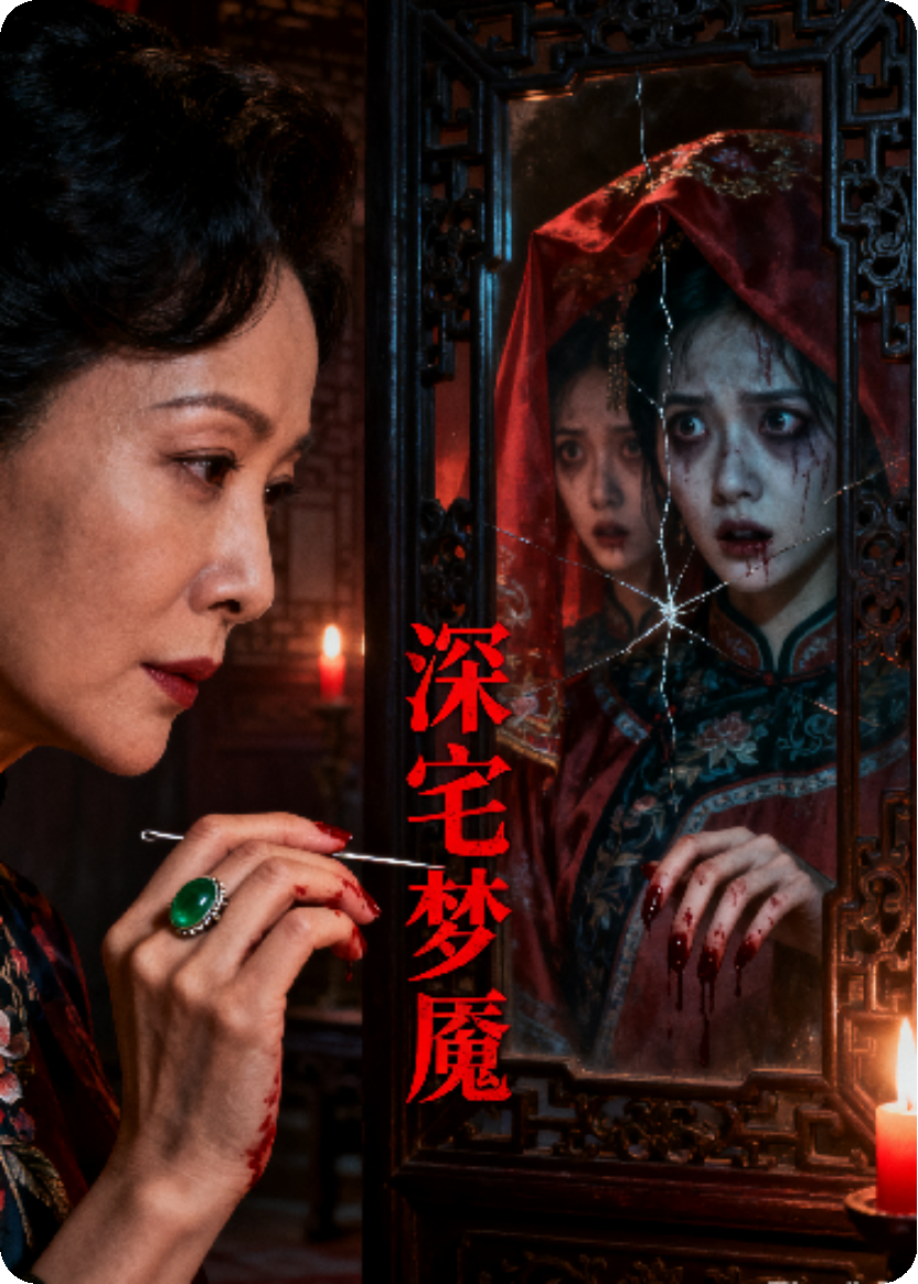 她用绣花针杀了我三次