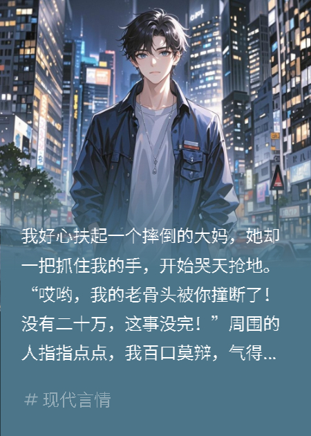 我扶大妈被讹，黑衣人跪下叫龙主