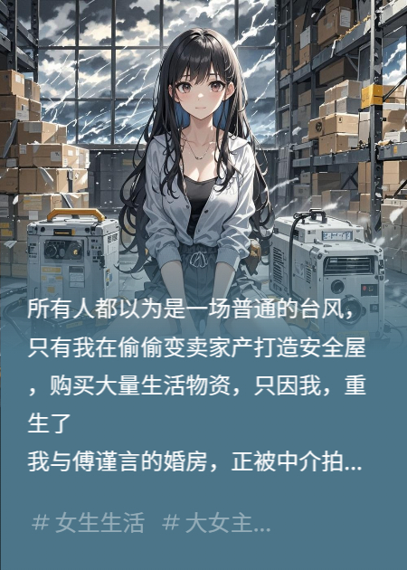 台风末日，我坐拥物资，前夫跪求收留