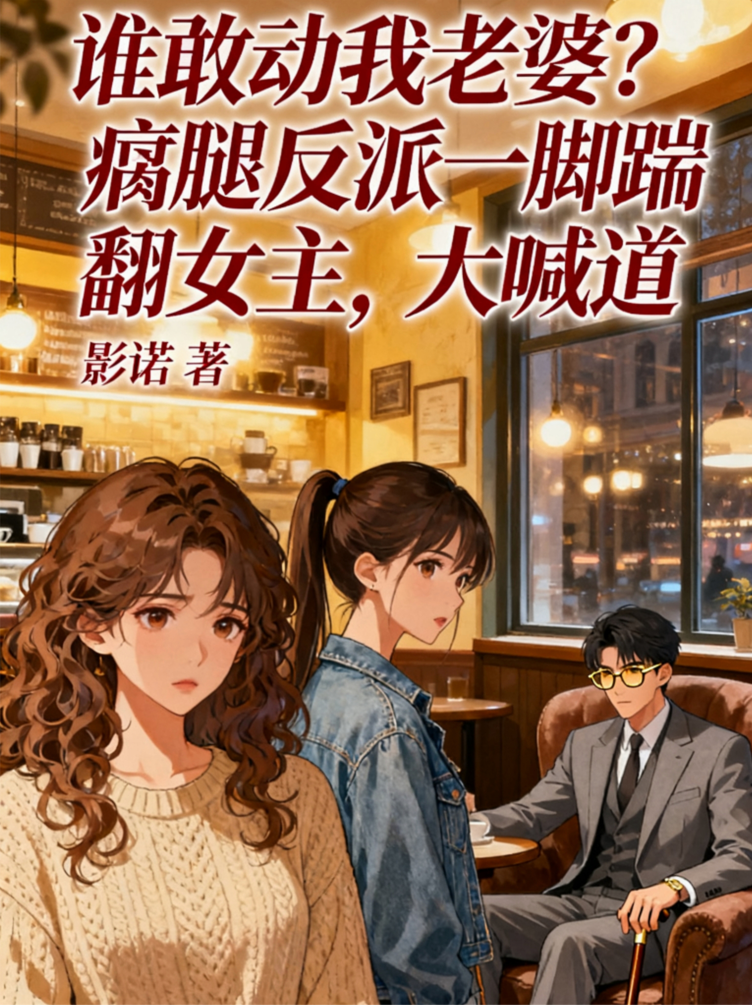 谁敢动我老婆？瘸腿反派一脚踹翻女主，大喊道