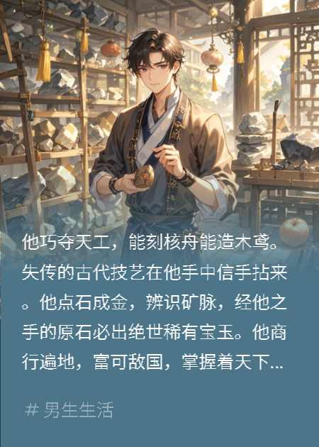 末世机关师重生古代：一双巧手搅动天下风云