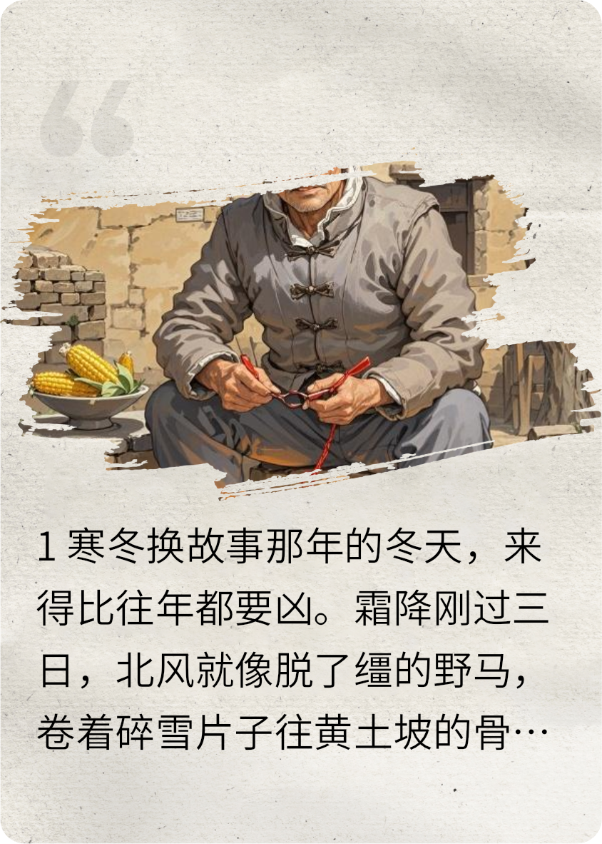 粮食会吃完，人心会长出新的粮食