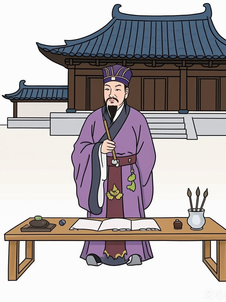 褚遂良：笔墨铸骨，御前掷笏撼大唐