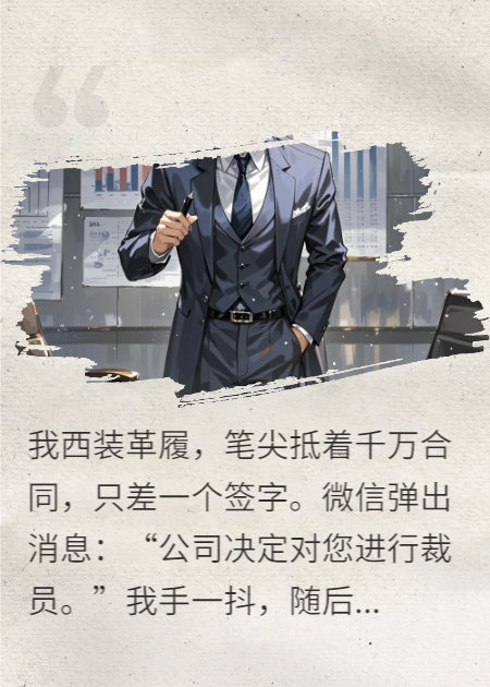 千万大单我拒签，身旁领导脸色骤变