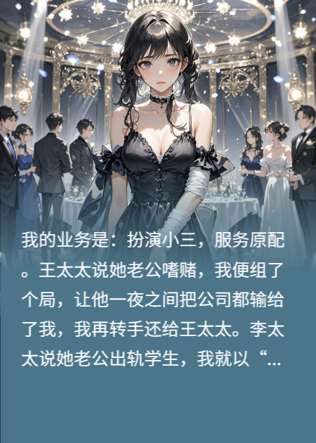 对傅总心死后，我去做了不光彩的职业