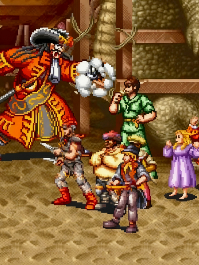 游戏穿越之街机铁钩船长