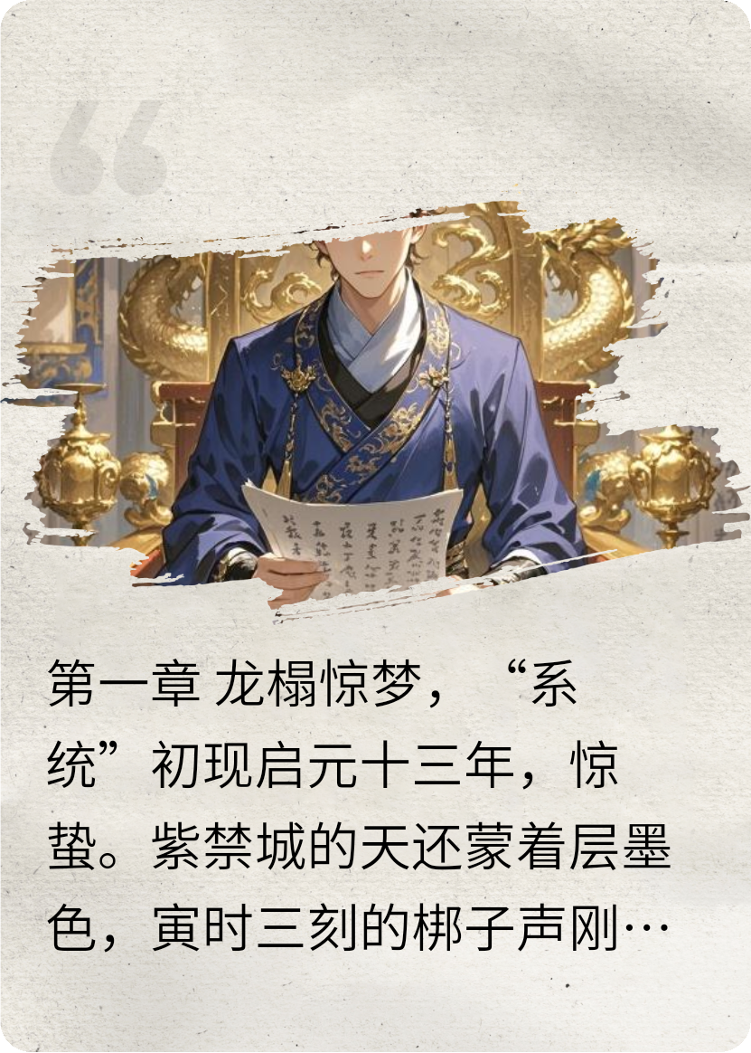 这个皇帝不对劲，总说些新词