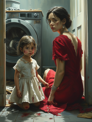 妈妈把我扔进滚筒洗衣机三天三夜后，她悔疯了