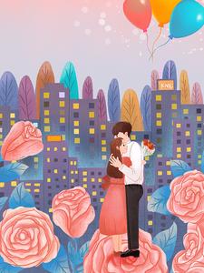 网恋男友奔现后