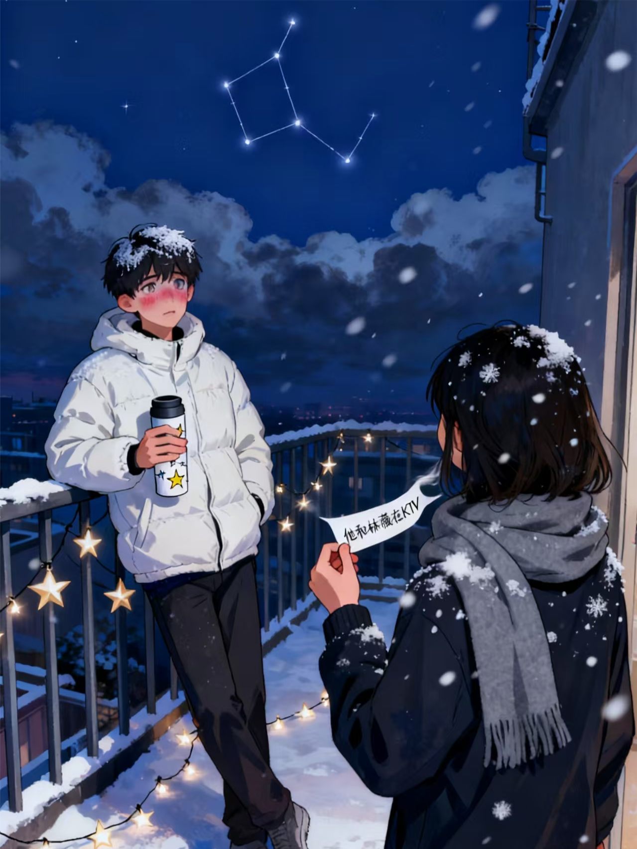 平安夜他在天台冻发烧，我却信了绿茶的鬼话