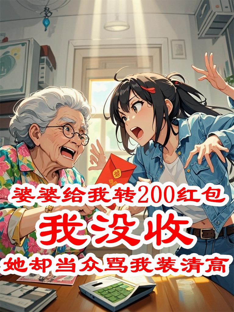 婆婆给我转200红包，我没收，她却当众骂我装清高