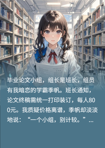 交了天价打印费，毕业论文查无此人