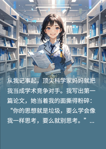 我站在领奖台上微笑，妈妈在精神病院尖叫