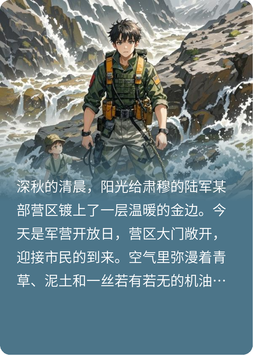 军营里的那抹秋阳