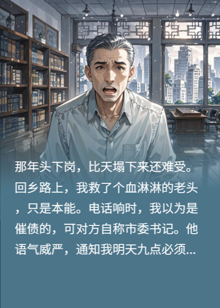 下岗救人后，市委书记点名要见我慌了