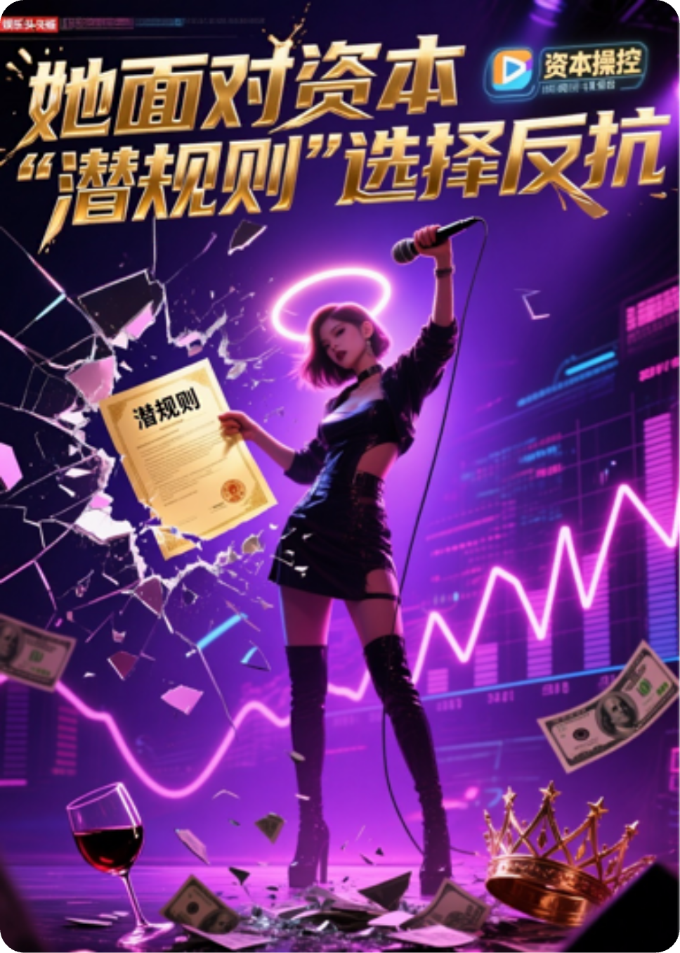 娱乐圈的她面对资本“潜规则”选择反抗