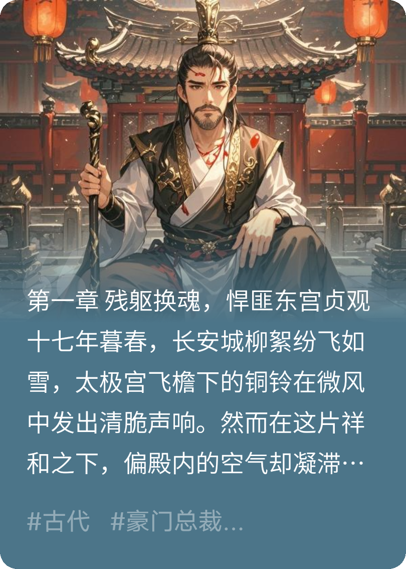 汉王逆子：贞观殿上的血色咆哮