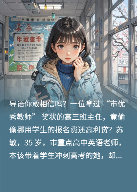 省重点英语名师的堕落