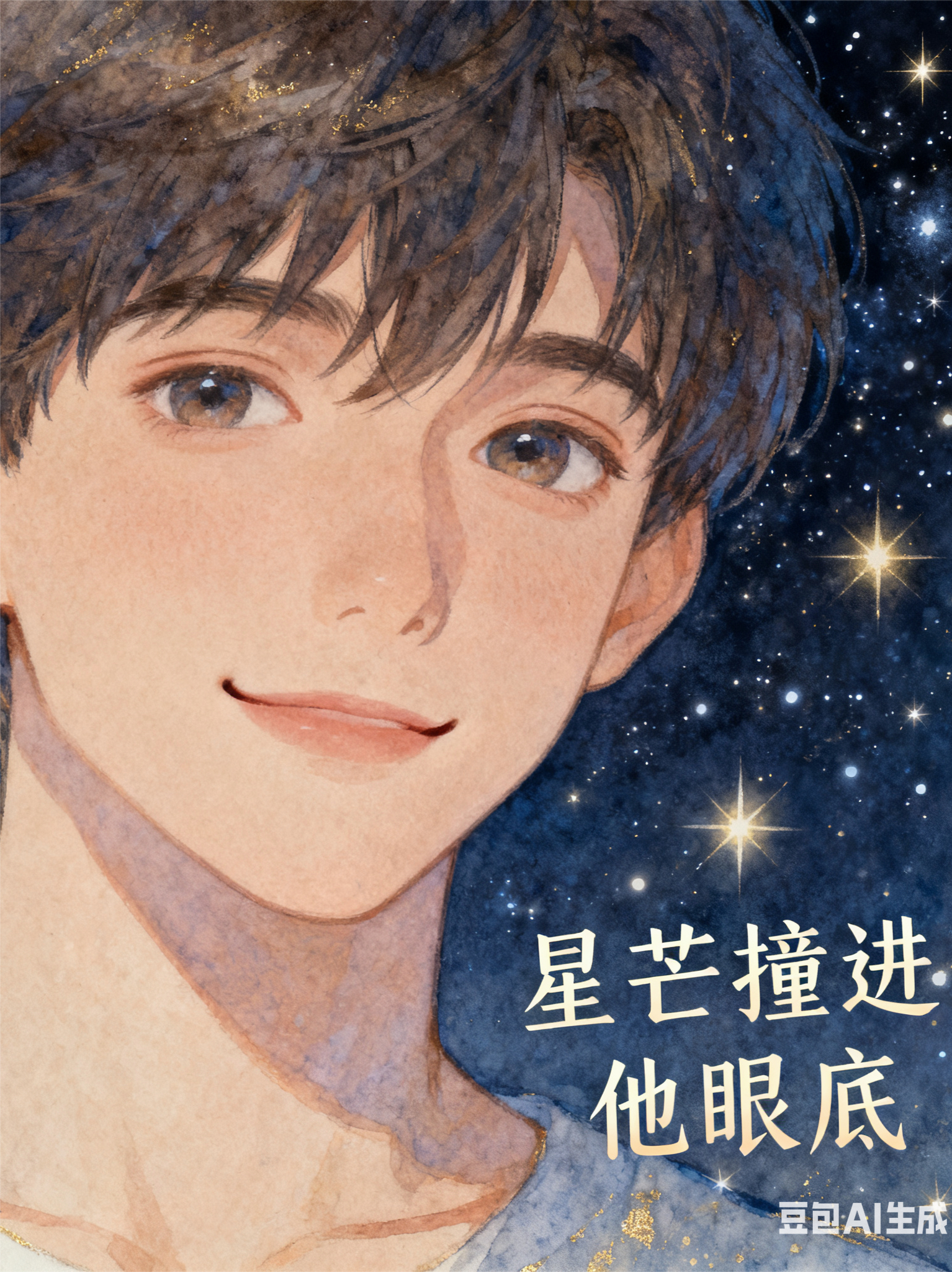 星芒撞进他眼底