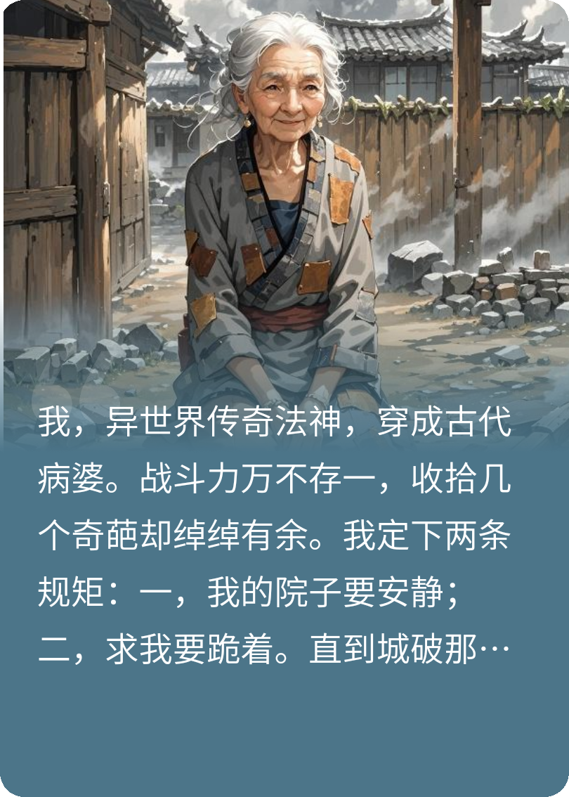 异世界传奇法神穿越古代当病弱老婆婆