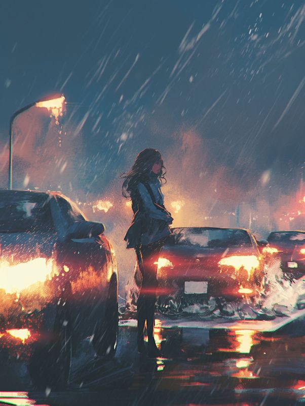 爱意如雪花般消融