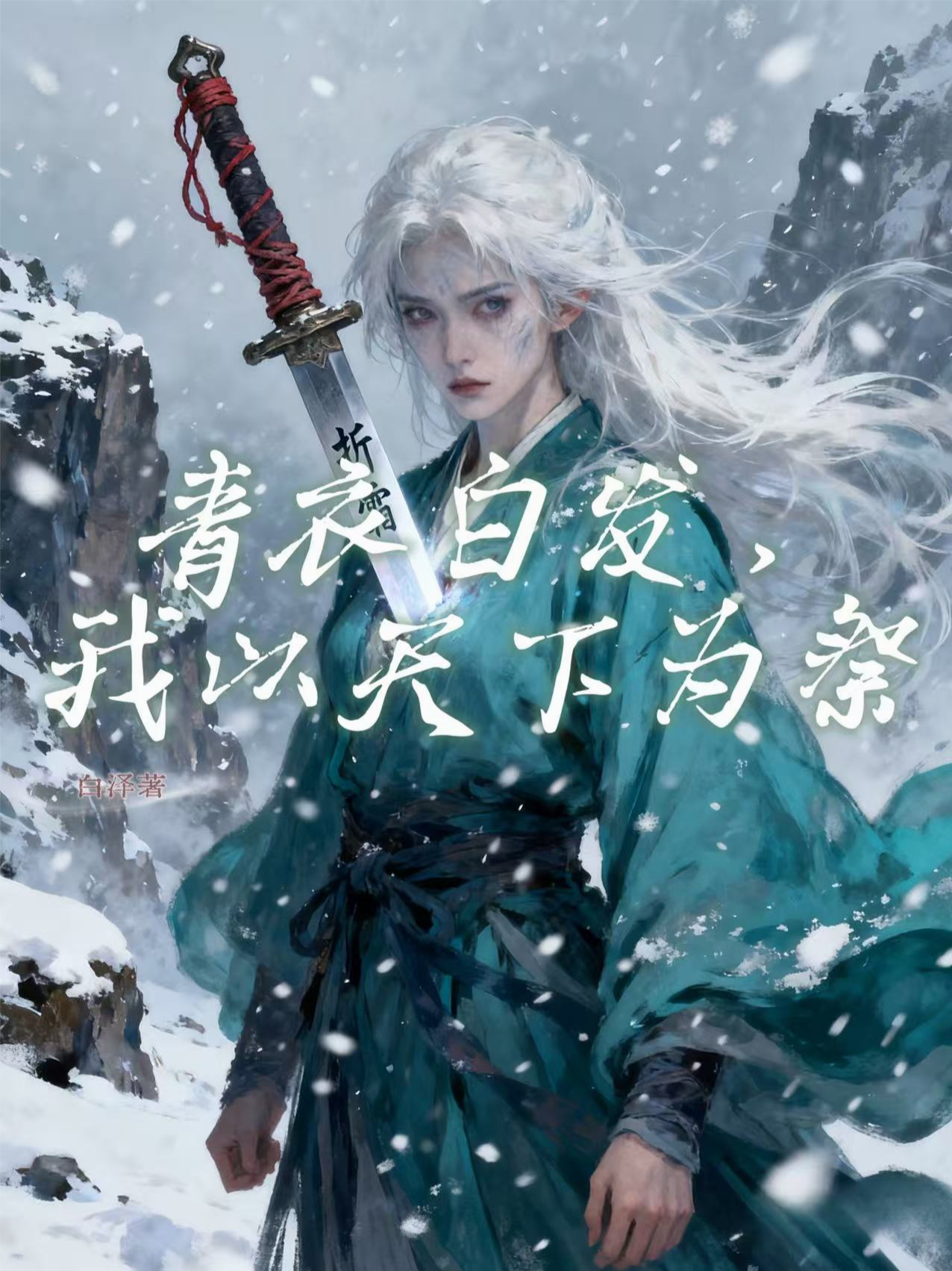 青衣白发，我以天下为祭