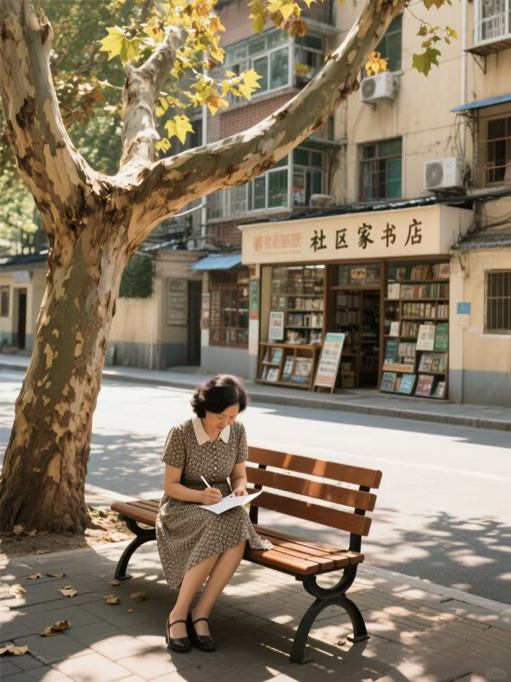 墨香万里：社区书店单亲妈妈给深圳实习儿子的家书