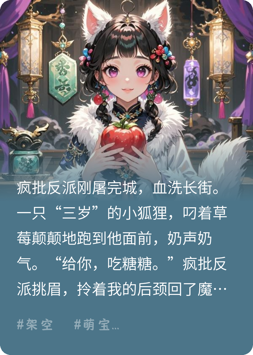 疯批反派？被我小奶狐拿捏了