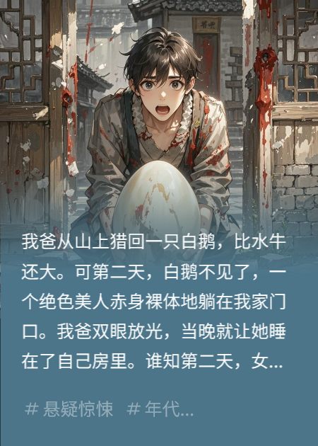 妖胎降世：全村男人身钻白蛆，天鹅报恩还是索命？